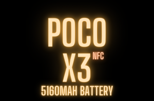 POCO X3-Battery
