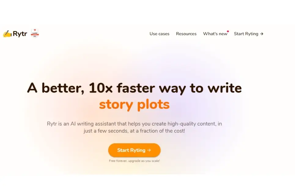 Rytr- Best AI Writing Tools