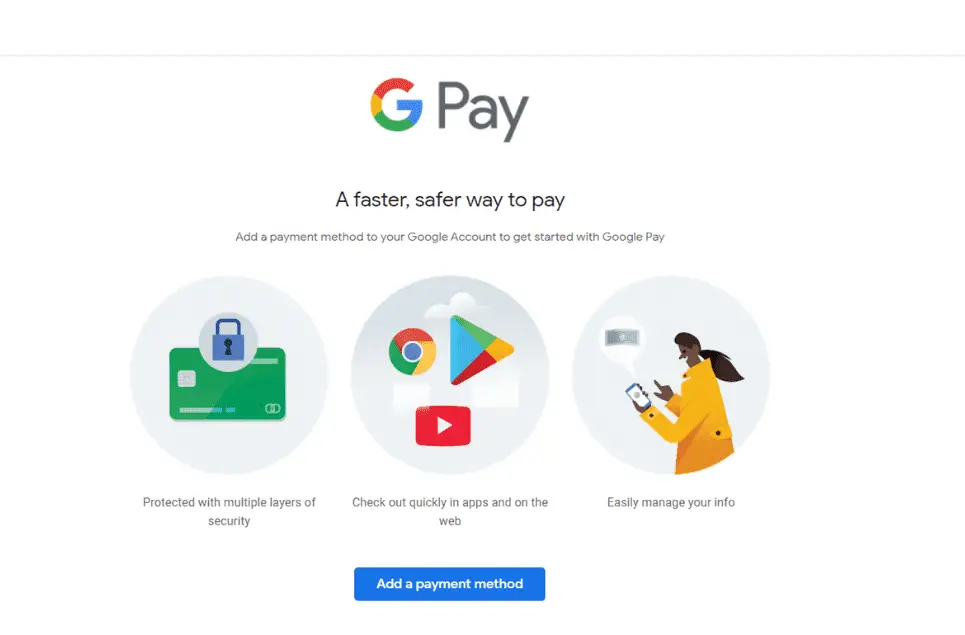 Google Pay- Best freelance payment methods